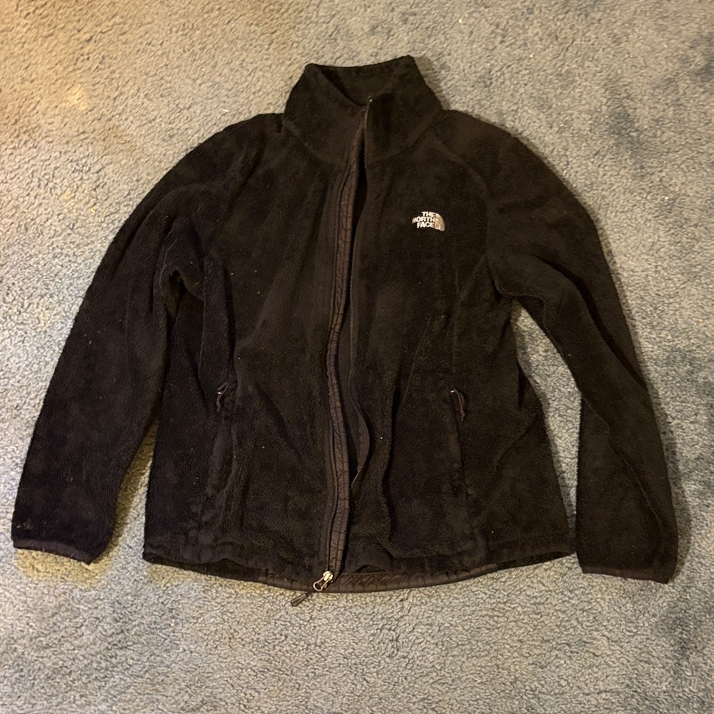 The North Face Black Full-Zip Fleece Jacket